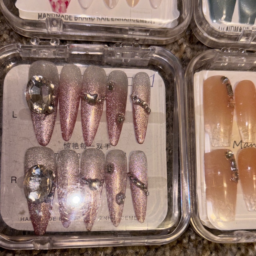 Assorted Press-On Nail Set Bundle - Multi Color - Picture 8 of 10